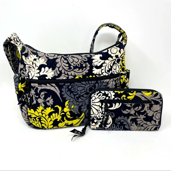 Handbags - Vera Bradley Floral Print Purse and Wallet Duo